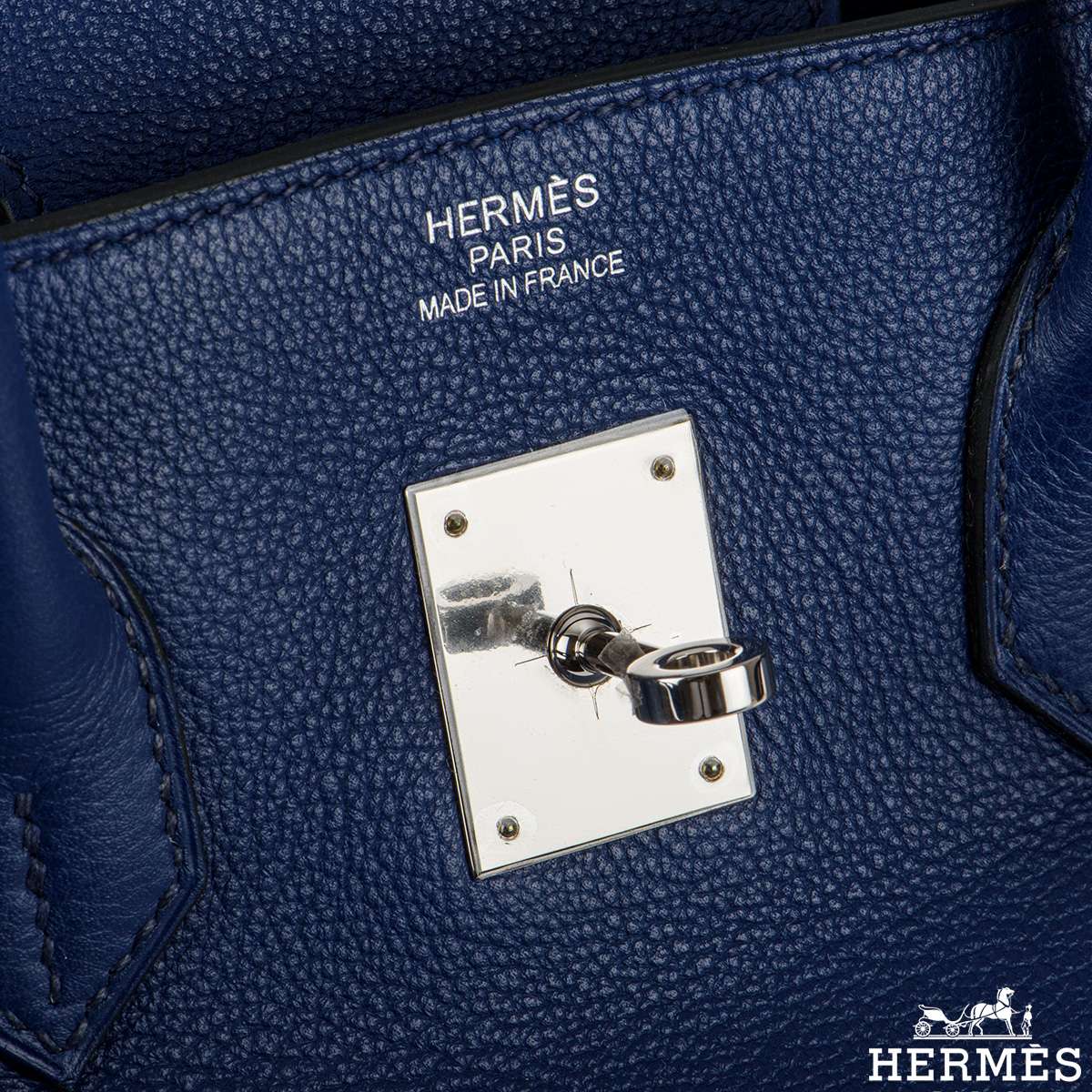HERMES suede blue Birkin 35cm – Sheer Room